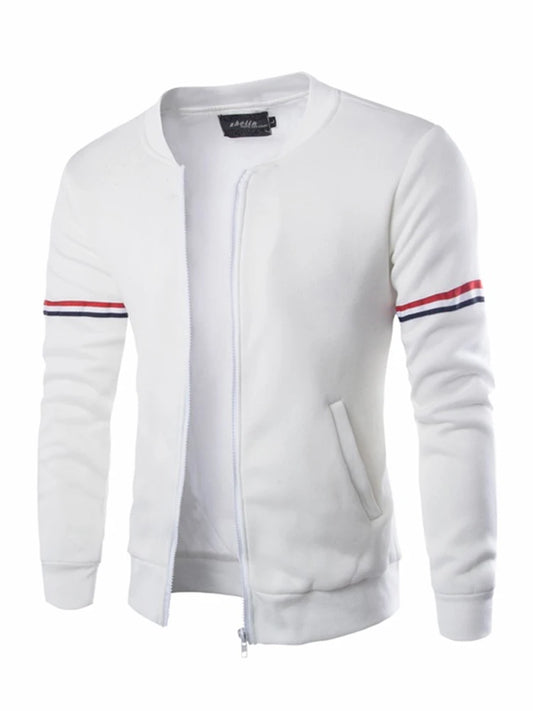 2021 Autumn Spring Fashion Men's Cotton Bomber Jacket Plus Size Essentials Casual Baseball Golf Black BomberJacket Men