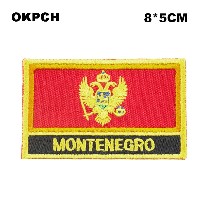 Afghanistan Flag Embroidery Patches Iron on Saw on Transfer patches Sewing Applications for Clothes in Home&Garden
