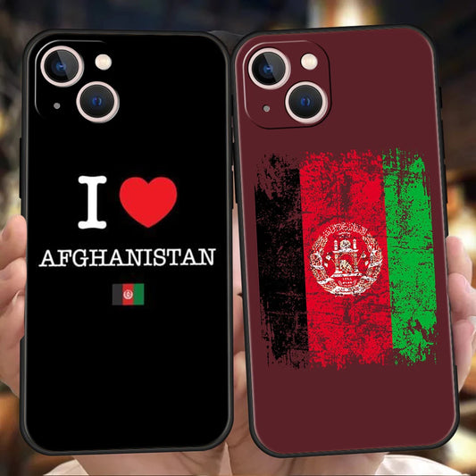 Afghan Afghanistan Flag Shockproof For iPhone 15 14 13 12 11 Pro Max X XR 8 7 Plus SE2020 Phone Case For iPhone X XR XS Max Bags